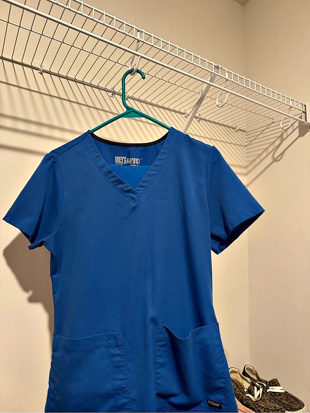 Grey's Anatomy by Barco Blue Scrub Set
